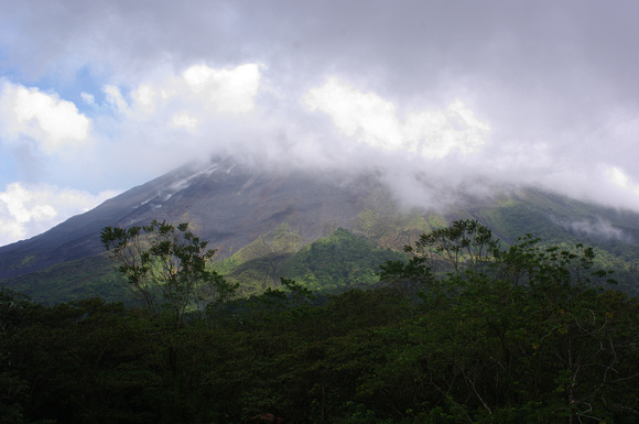Arenal Volcano from the Arenal Lodge